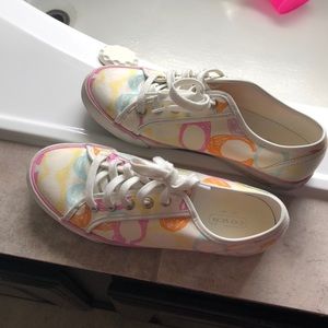 Coach colorful Cs shoes